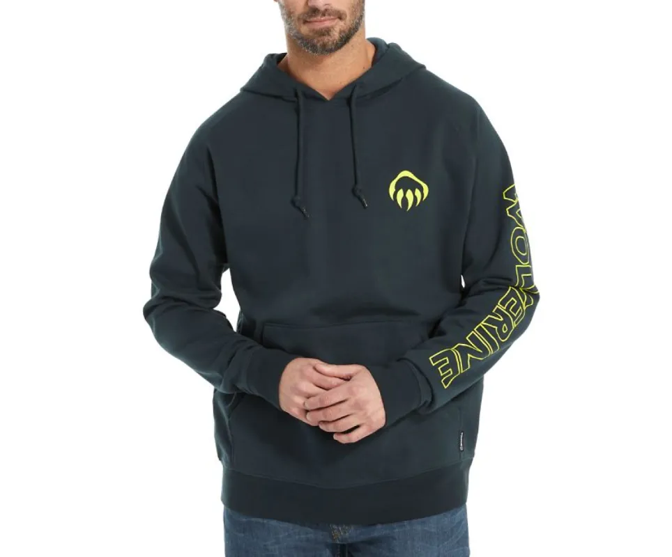 Wolverine Men's Graphic Raglan Hoodie sold by Work World