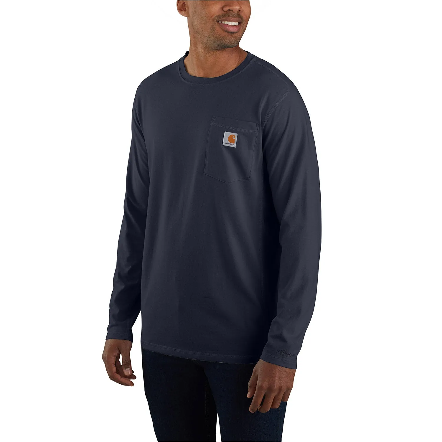 Carhartt Men's Force® Relaxed Fit Long Sleeve Pocket T-Shirt sold by Work World