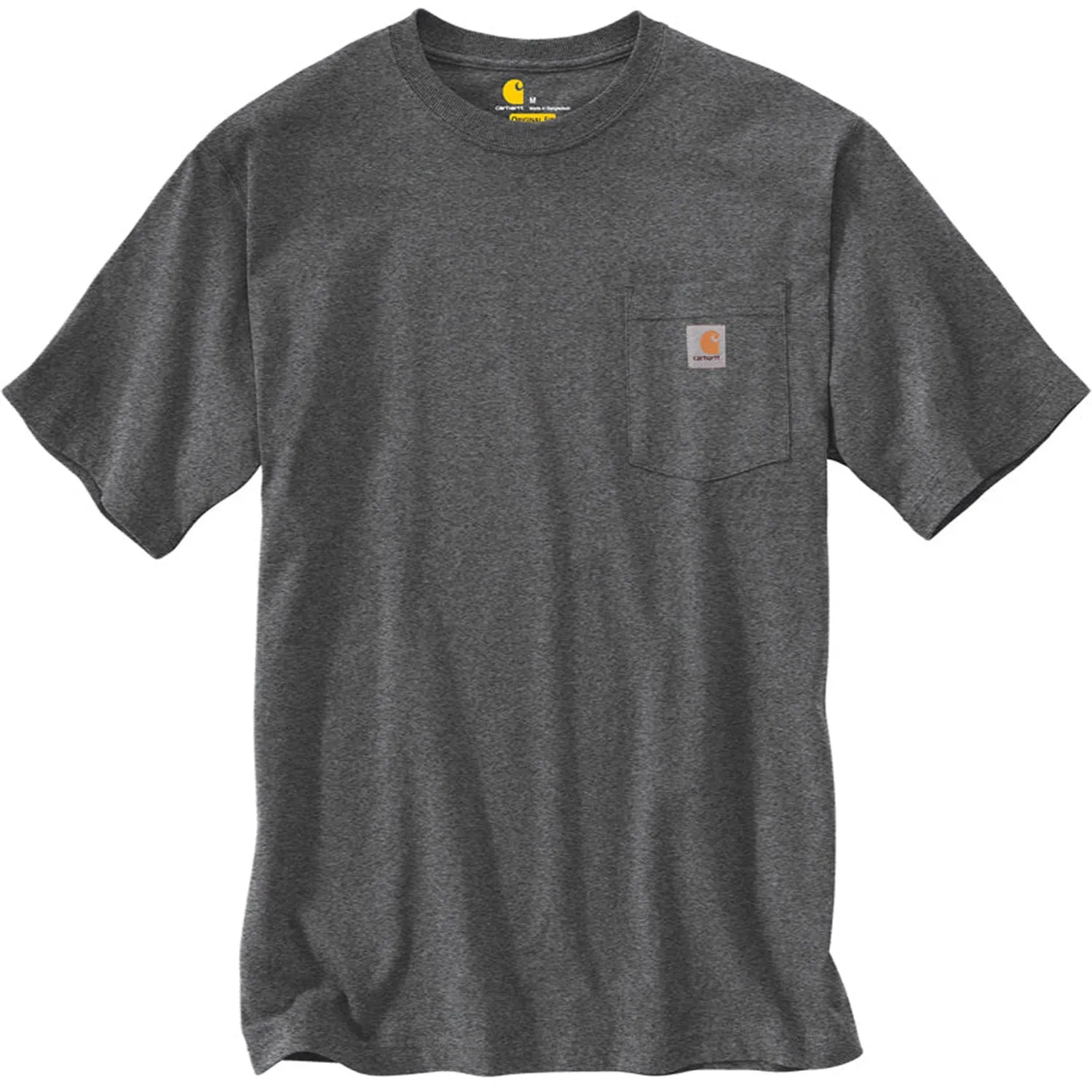 Carhartt Men's Short Sleeve Pocket T-Shirt_Carbon Heather sold by Work World product image thumbnail 2