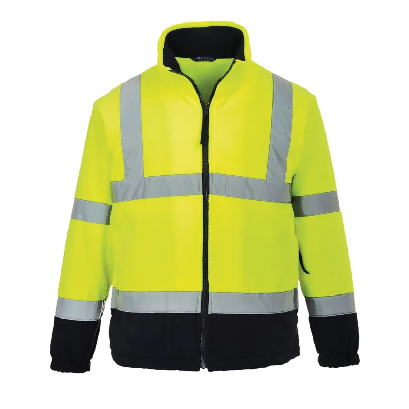 Portwest Men's High Visibility Class 3 Fleece Jacket sold by Work World