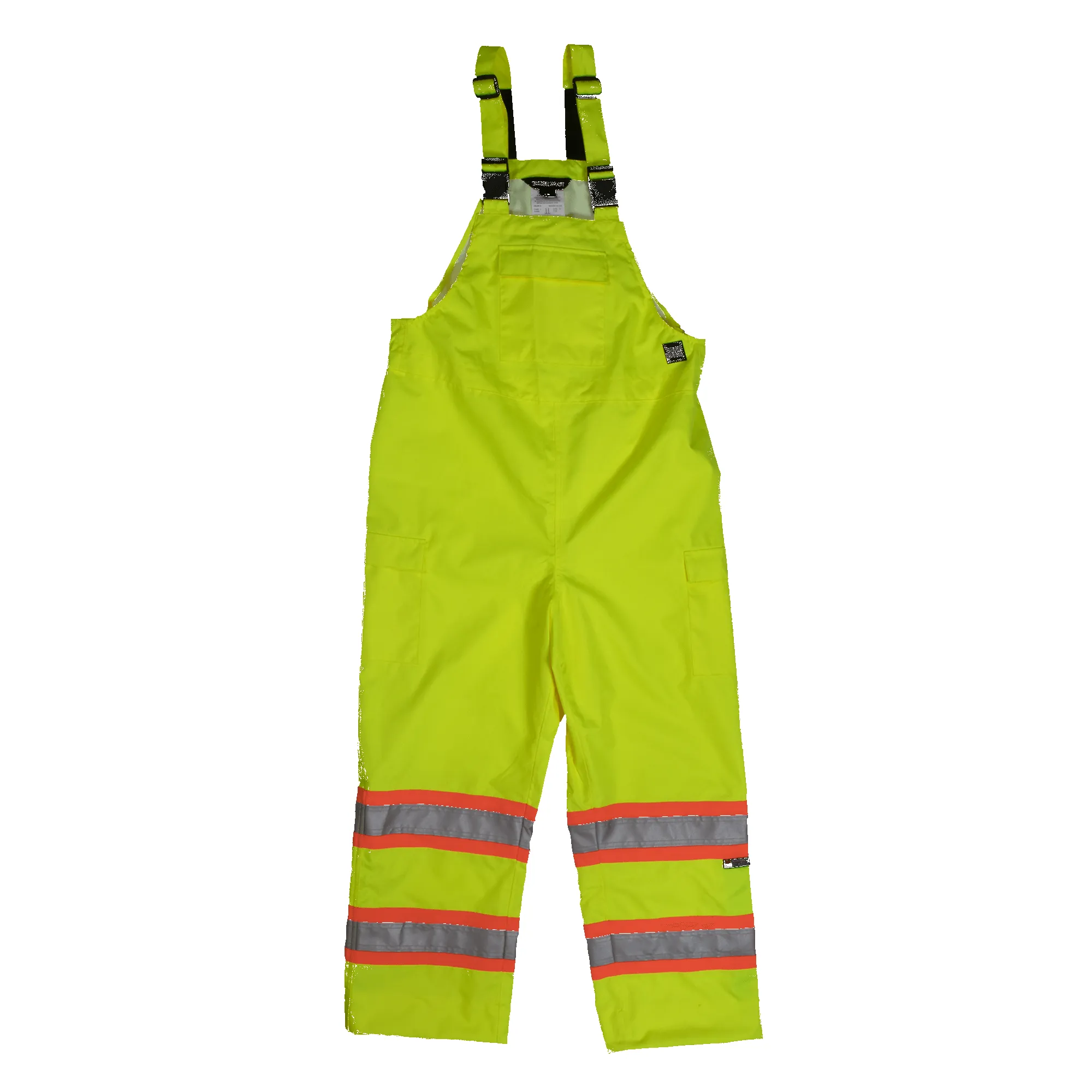 Tough Duck Class E Hi-Vis Waterproof Safety Rain Bib Overall sold by Work World product image thumbnail 2
