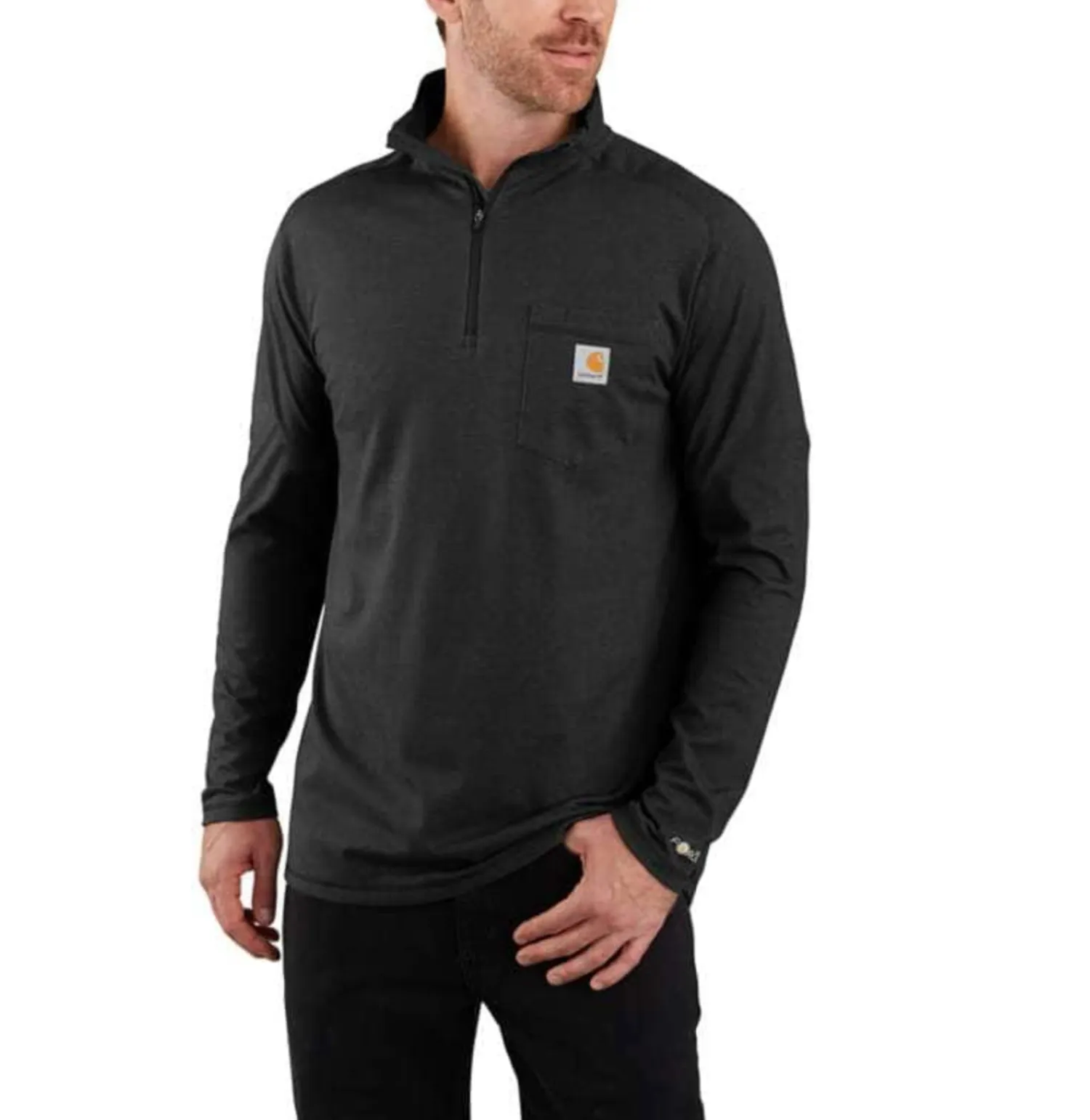 Carhartt Men's Force Mid Weight Long Sleeve Pocket T-Shirt sold by Work World
