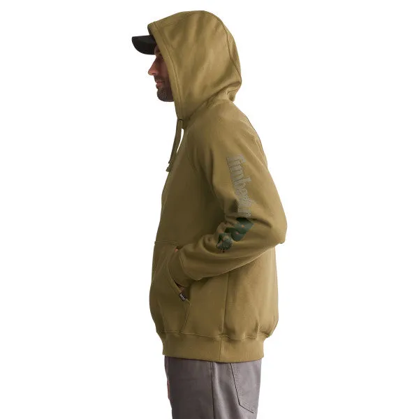 Timberland PRO® Men's Hood Honcho Sport Hoodie_Burnt Olive Tonal sold by Work World product image thumbnail 3