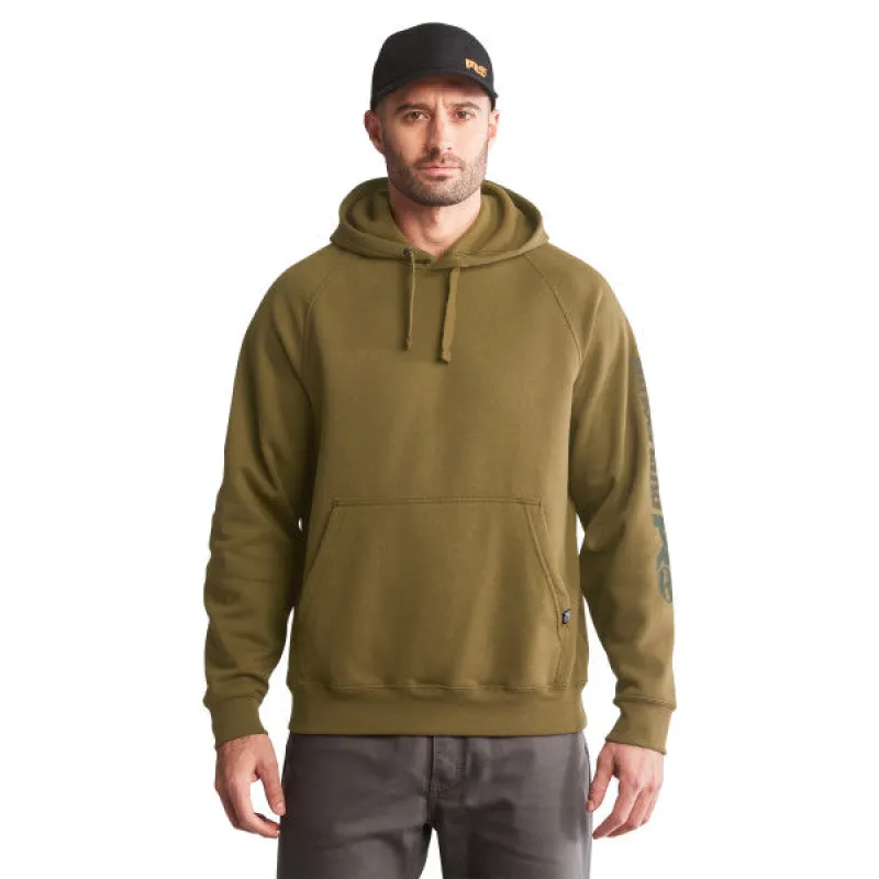Timberland PRO® Men's Hood Honcho Sport Hoodie_Burnt Olive Tonal sold by Work World
