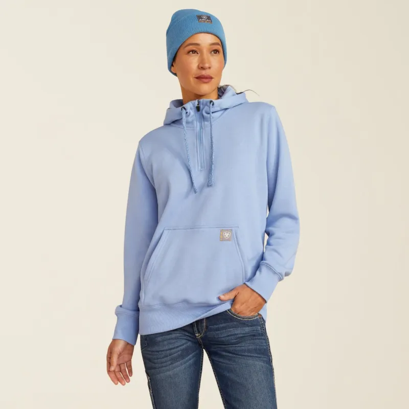 Ariat Women's Rebar Skill Set Half-Zip Hoodie sold by Work World