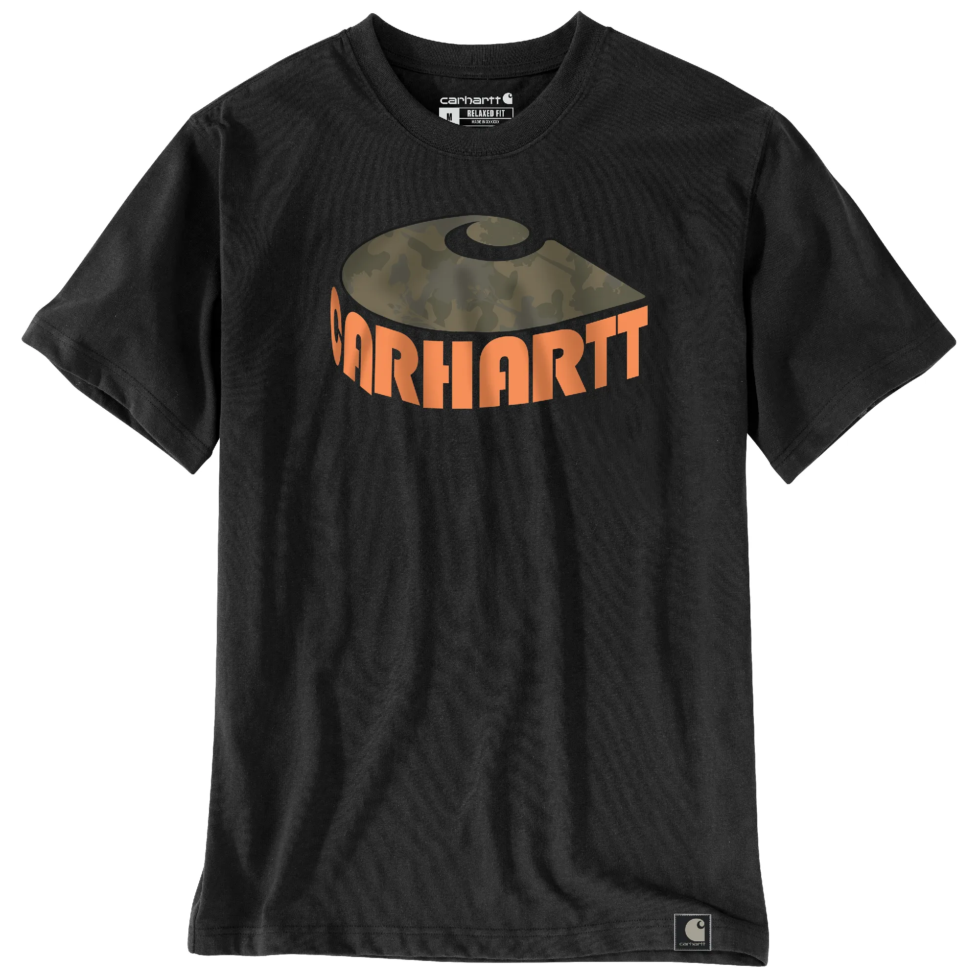 Carhartt Men's Relaxed Fit Heavyweight Camo "C" Short Sleeve T-Shirt sold by Work World
