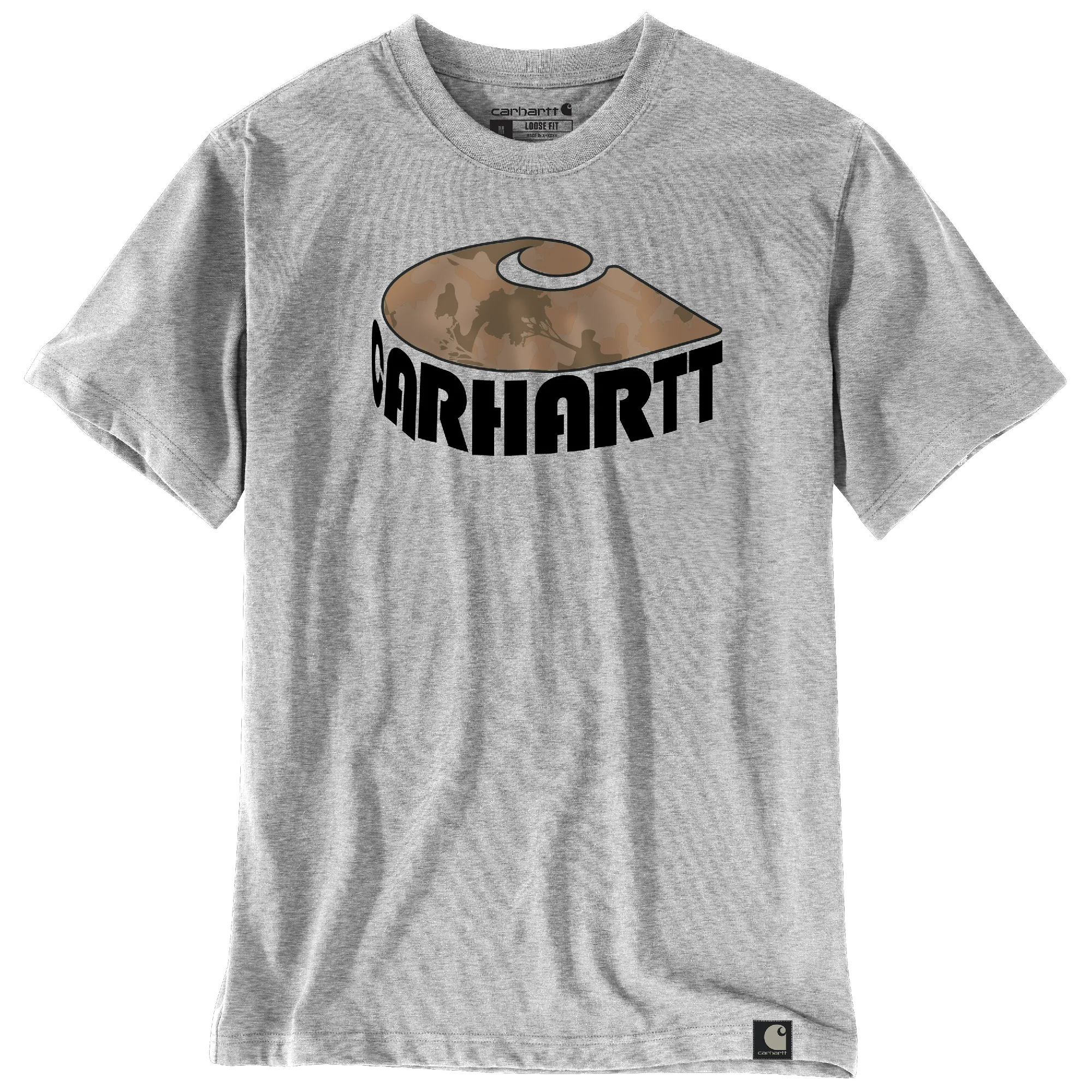 Carhartt Men's Relaxed Fit Heavyweight Camo "C" Short Sleeve T-Shirt sold by Work World product image thumbnail 2