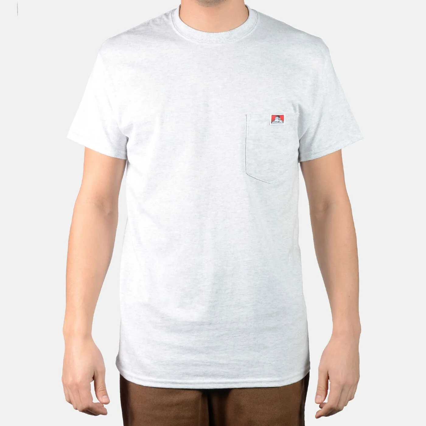 Ben Davis Men's Pocket T-Shirt_Ash sold by Work World