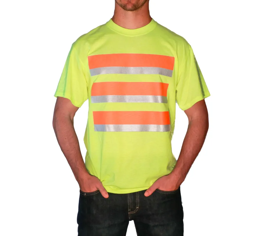 Whistle Workwear Safety Short Sleeve T-Shirt_Yellow sold by Work World