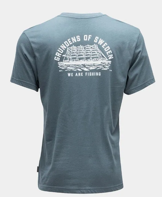 Grundens Tall Ship SS Graphic T-Shirt sold by Work World product image thumbnail 2