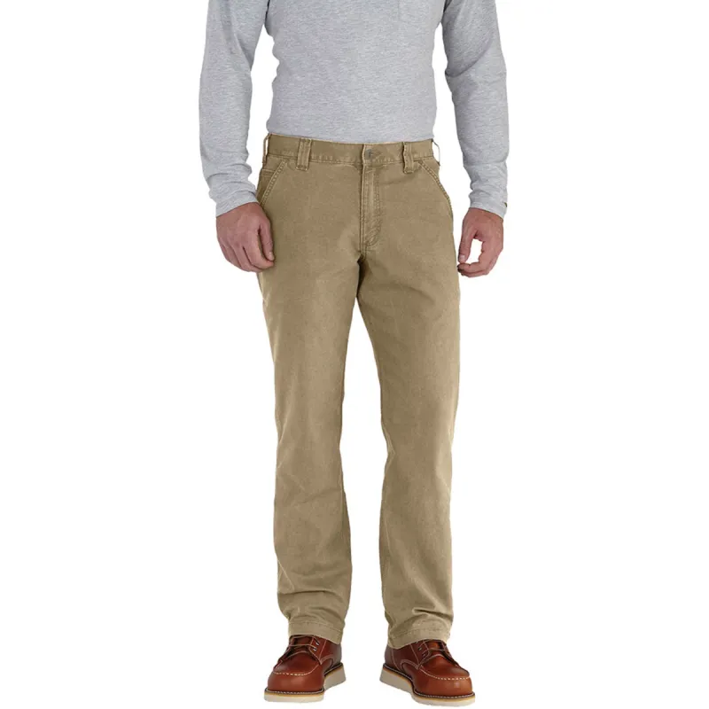 Carhartt Men's Rugged Flex® Rigby Dungaree_Dark Khaki sold by Work World