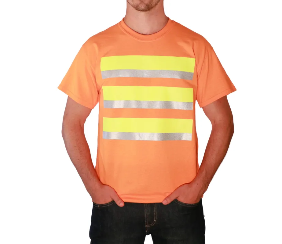 Whistle Workwear Safety Short Sleeve T-Shirt_Safety Orange sold by Work World