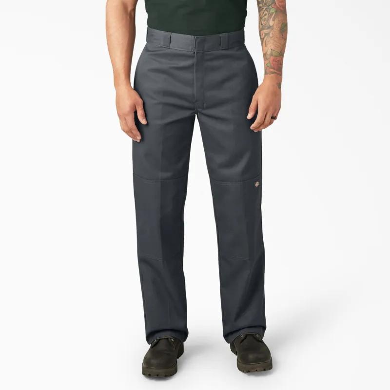 Dickies Men's Loose Fit Twill Double Knee Work Pant_Charcoal sold by Work World