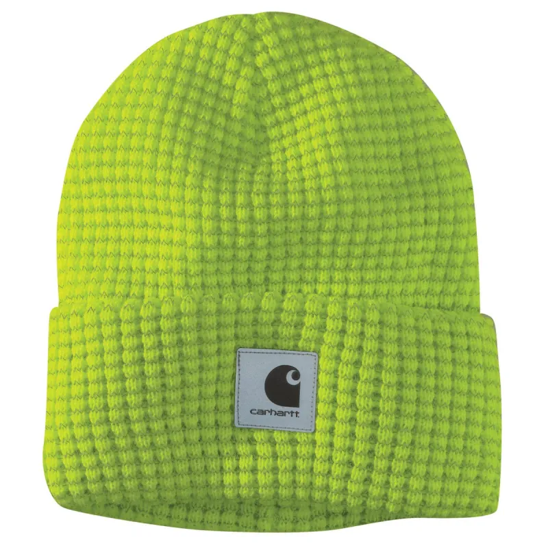 Carhartt Reflective Patch Knit Beanie sold by Work World