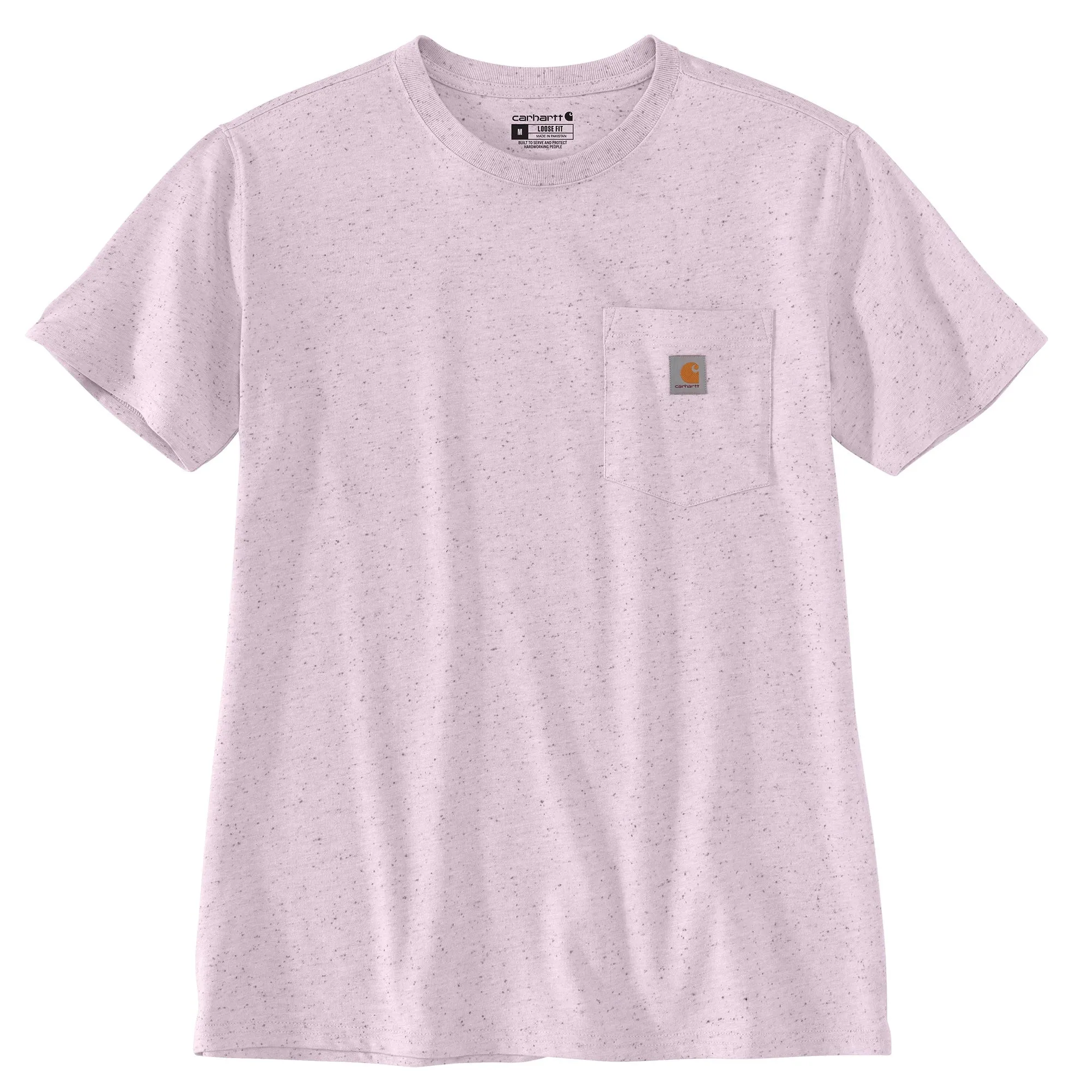 Carhartt Women's Short Sleeve Pocket T-Shirt_Amethyst Fog Nep sold by Work World product image thumbnail 2