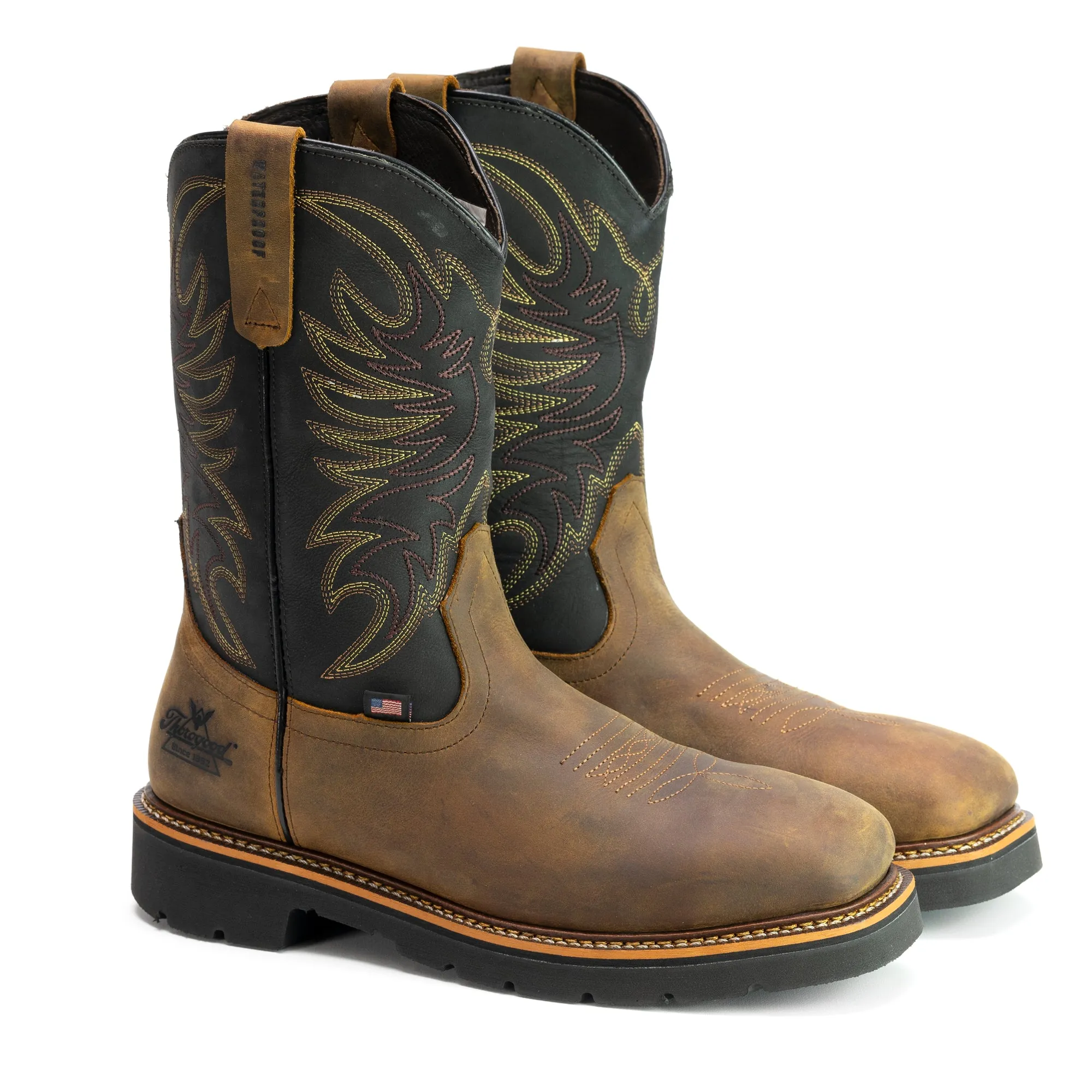 Thorogood Men's American Heritage 11" Waterproof Steel Toe Western Boot sold by Work World product image thumbnail 2