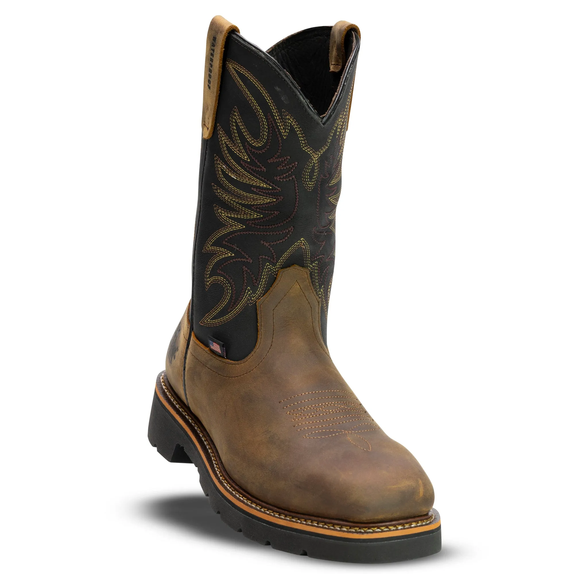 Thorogood Men's American Heritage 11" Waterproof Steel Toe Western Boot sold by Work World product image thumbnail 4