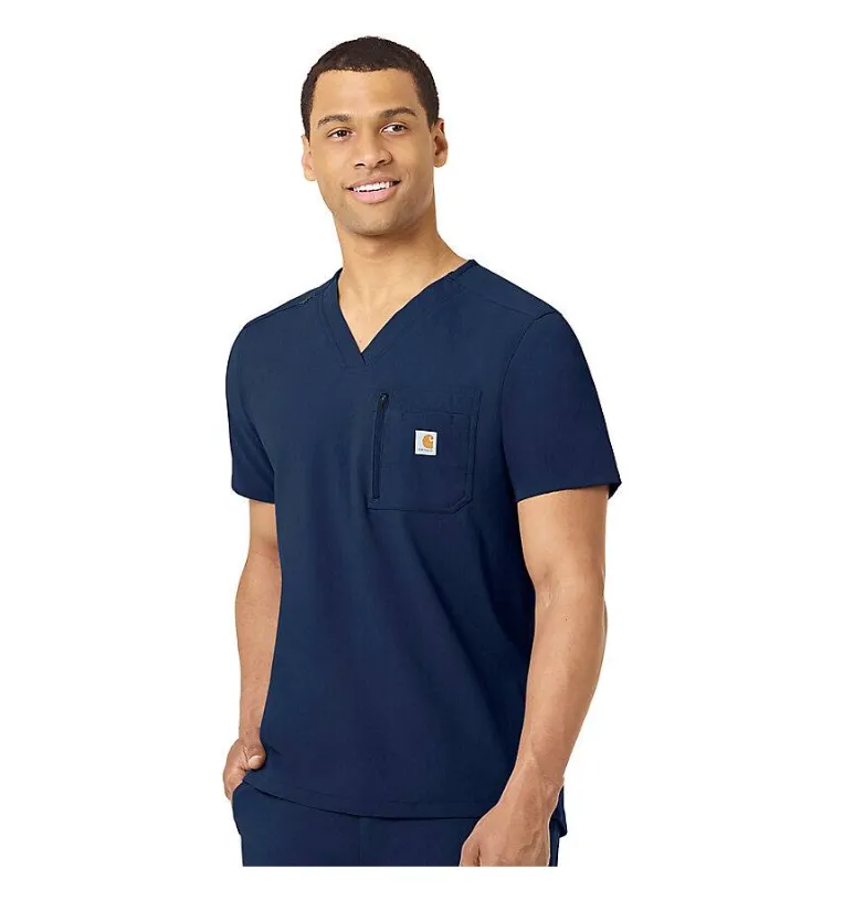 Carhartt Men's Rugged Flex® Modern-Fit Tuck-In Scrub Top sold by Work World product image thumbnail 4