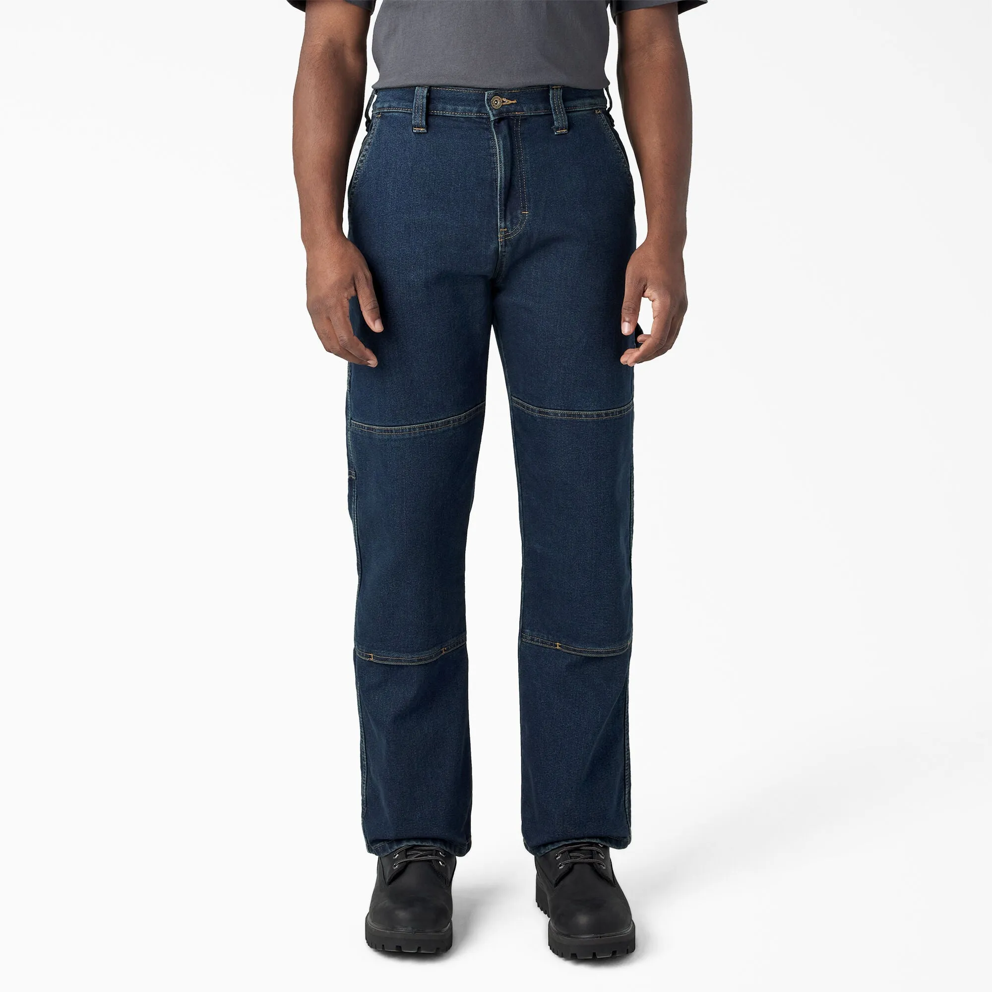 Dickies Men's FLEX Relaxed Fit Double Knee Jean sold by Work World