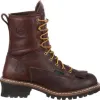 Georgia Boot Men's 8" Waterproof Soft Toe Logger Boot sold by Work World