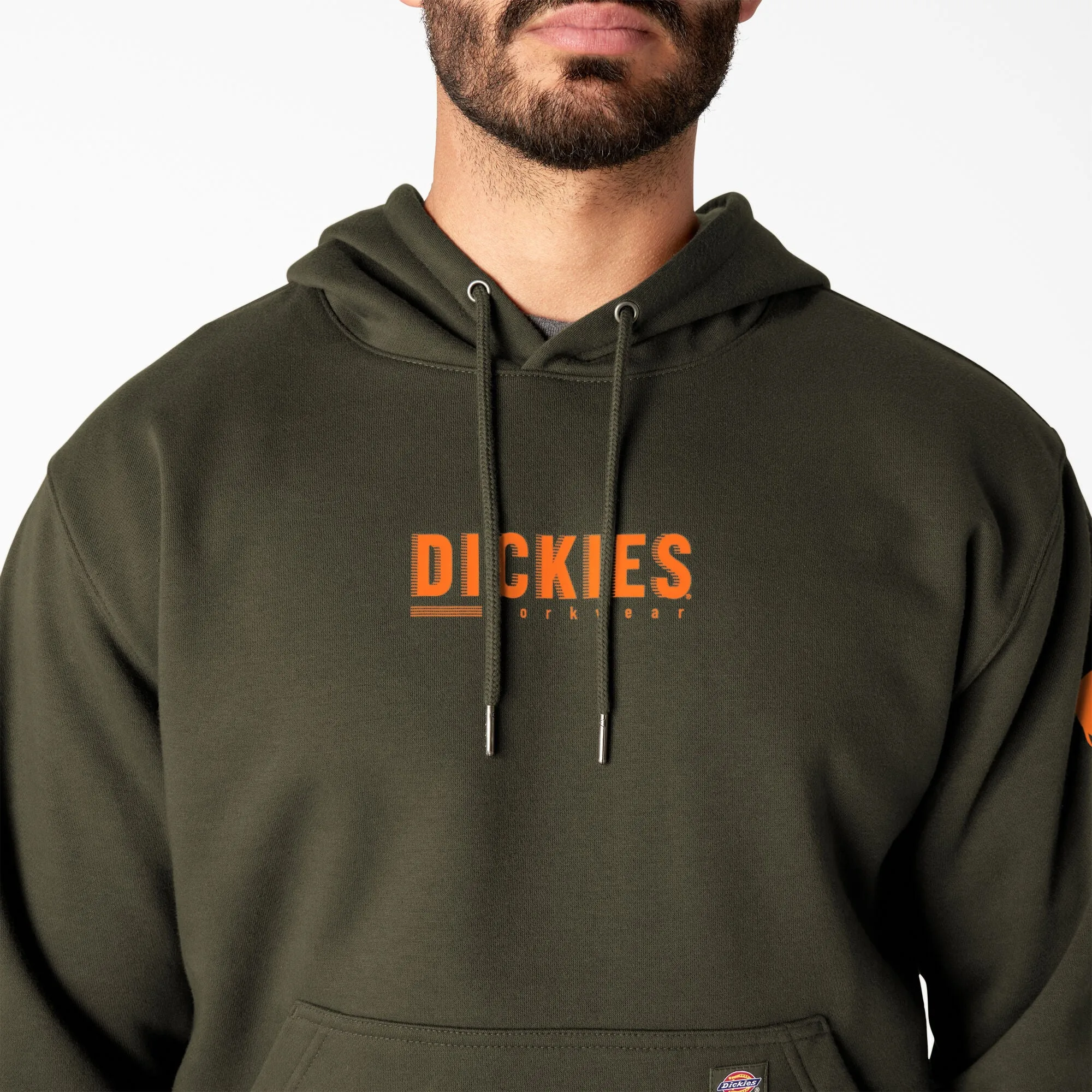 Dickies Men's Water Repellent Graphic Hoodie sold by Work World product image thumbnail 4