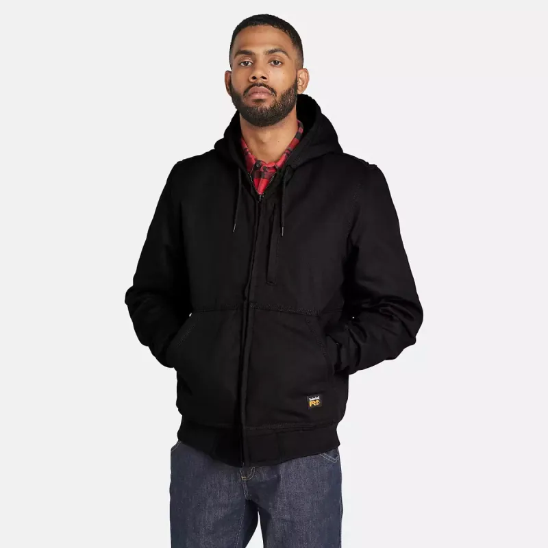 Timberland PRO Men's Gritman Fleece-Lined Hooded Jacket sold by Work World
