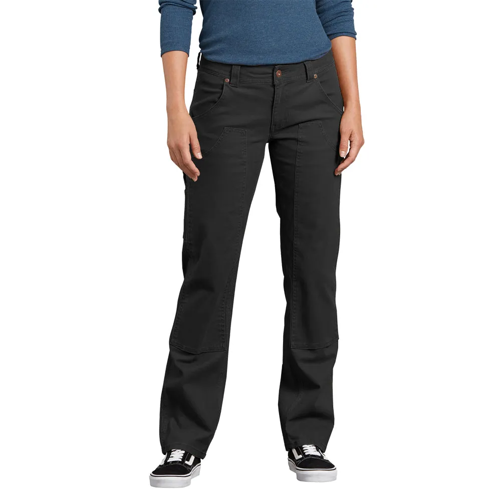 Dickies Women's Washed Stretch Double-Front Carpenter Pant sold by Work World product image thumbnail 4