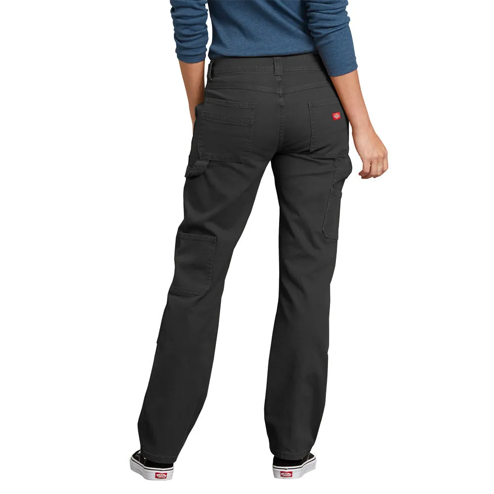 Dickies Women's Washed Stretch Double-Front Carpenter Pant sold by Work World product image thumbnail 5
