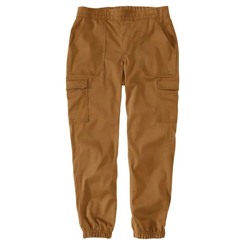 Carhartt Women's TENCEL Relaxed Fit Twill Cargo Jogger Pant sold by Work World