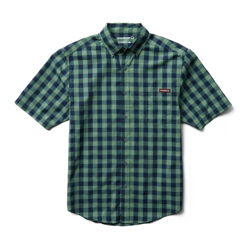 Wolverine Men's Mortar Short Sleeve Shirt sold by Work World