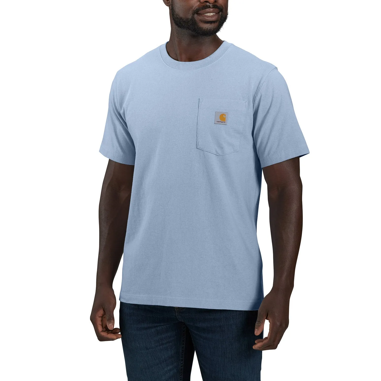 Carhartt Men's Relaxed Fit Heavyweight Pocket "C" Short Sleeve T-Shirt sold by Work World