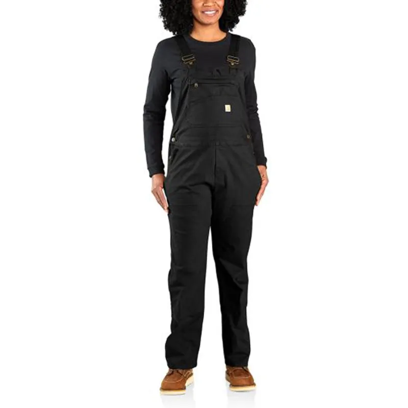Carhartt Women's Rugged Flex® Double-Front Canvas Bib sold by Work World