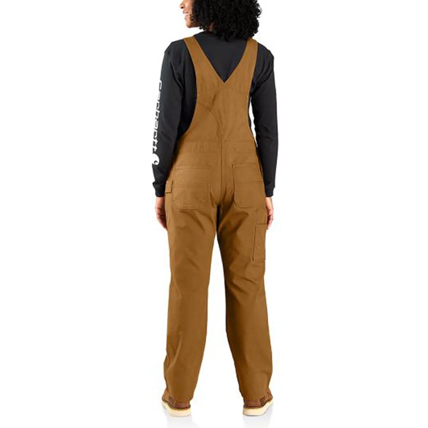 Carhartt Women's Rugged Flex® Double-Front Canvas Bib sold by Work World product image thumbnail 3