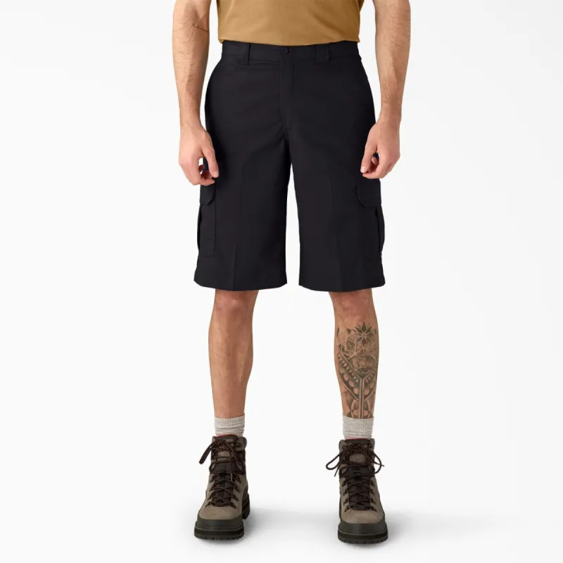 Dickies Men's Relaxed Fit Moisture Wicking 13" Cargo Short sold by Work World