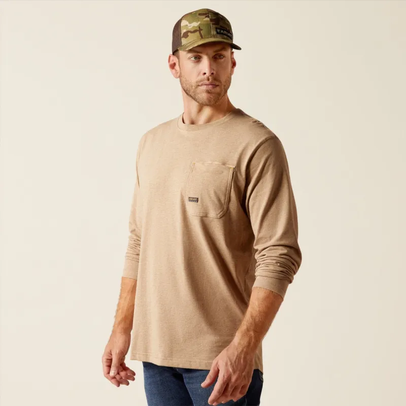 Ariat Men's Workman Born For This Graphic Long Sleeve T-Shirt sold by Work World