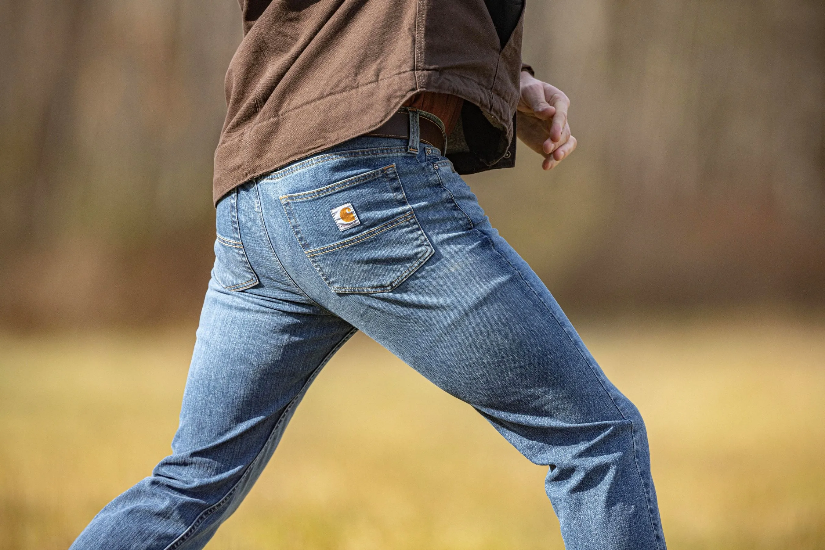 Carhartt Men's Rugged Flex® Straight Fit Tapered Leg Jean sold by Work World product image thumbnail 3