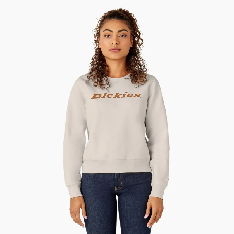 Dickies Women's Water Repellent Heavyweight Wordmark Sweatshirt sold by Work World