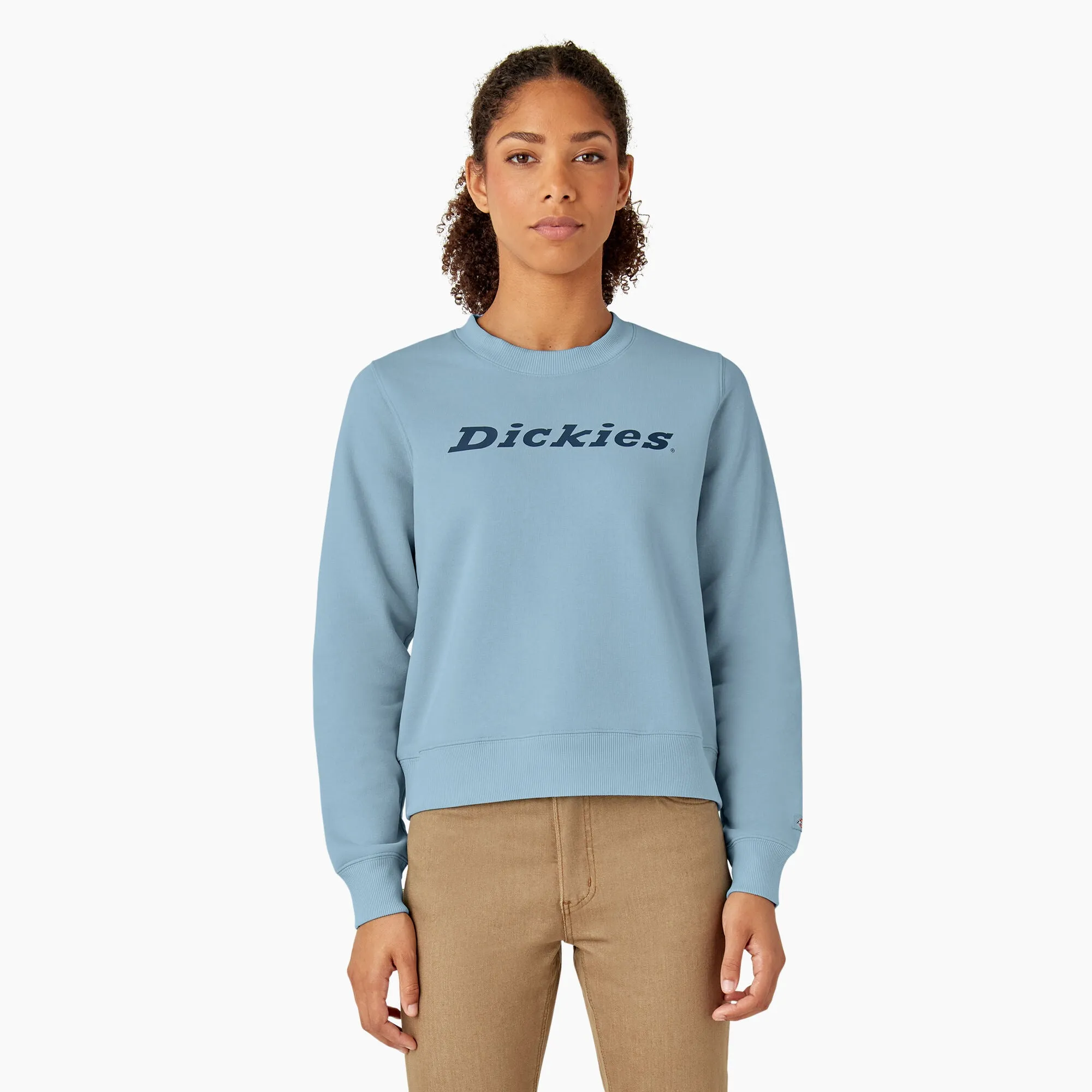 Dickies Women's Water Repellent Heavyweight Wordmark Sweatshirt sold by Work World product image thumbnail 4