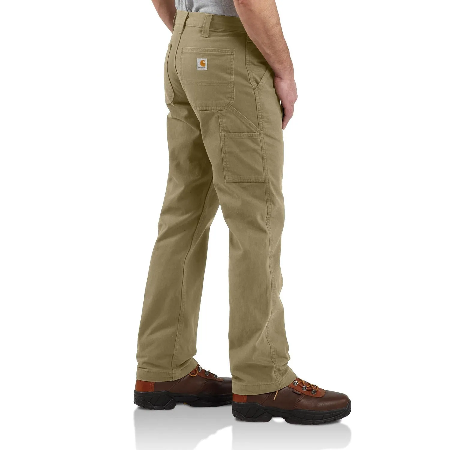 Carhartt Men's Washed Twill Dungaree_Dark Khaki sold by Work World product image thumbnail 2