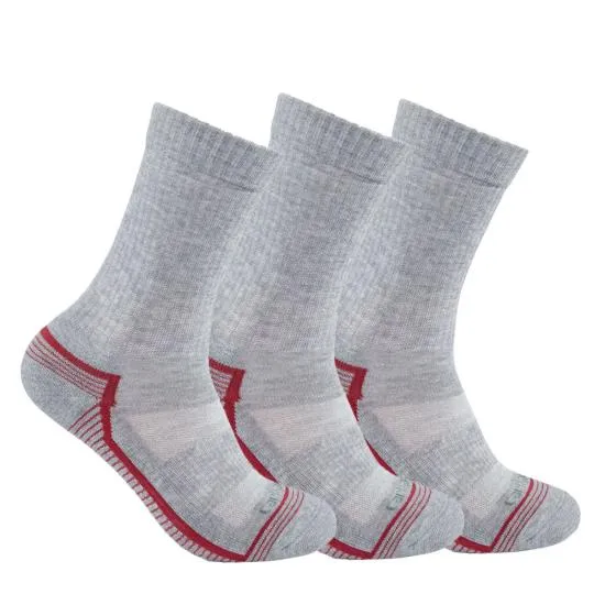 Carhartt Women's Force® Midweight Crew Sock 3-Pack sold by Work World product image thumbnail 2