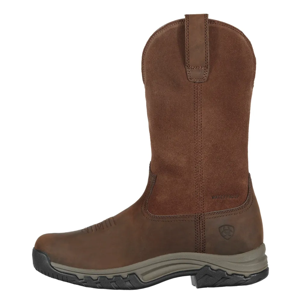 Ariat Women's Terrain Pull-On Waterproof Soft Toe Work Boot sold by Work World