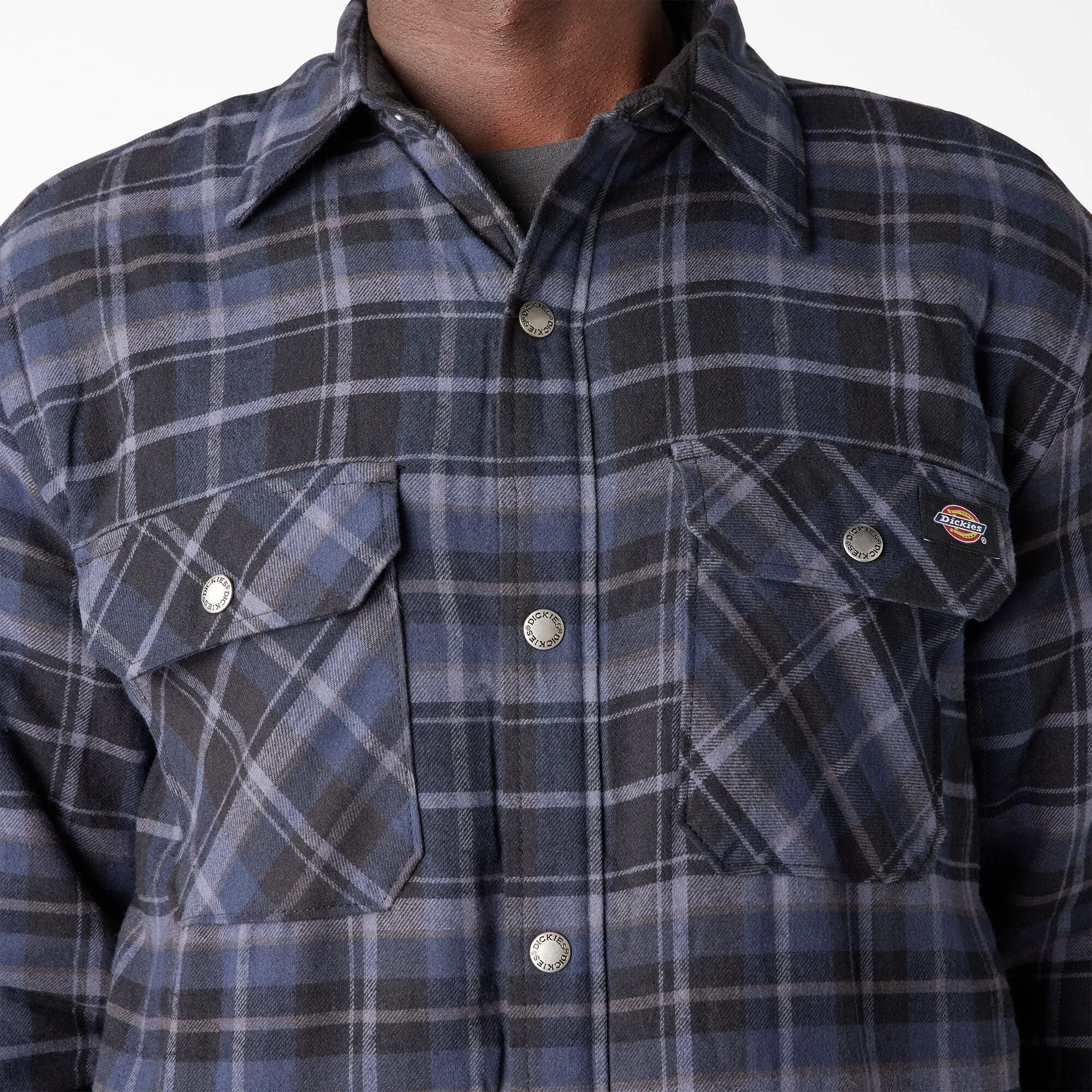Dickies Men's Sherpa Lined Flannel Shirt Jac sold by Work World product image thumbnail 3