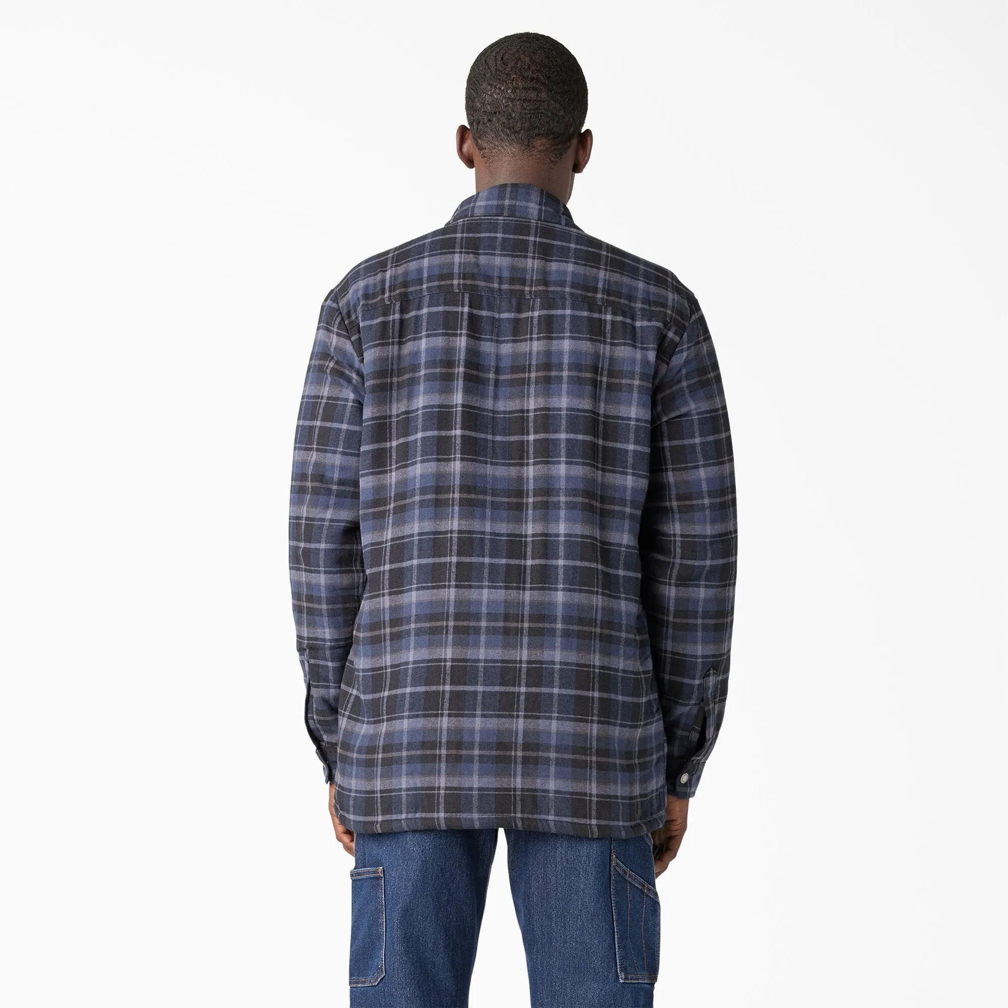 Dickies Men's Sherpa Lined Flannel Shirt Jac sold by Work World product image thumbnail 5