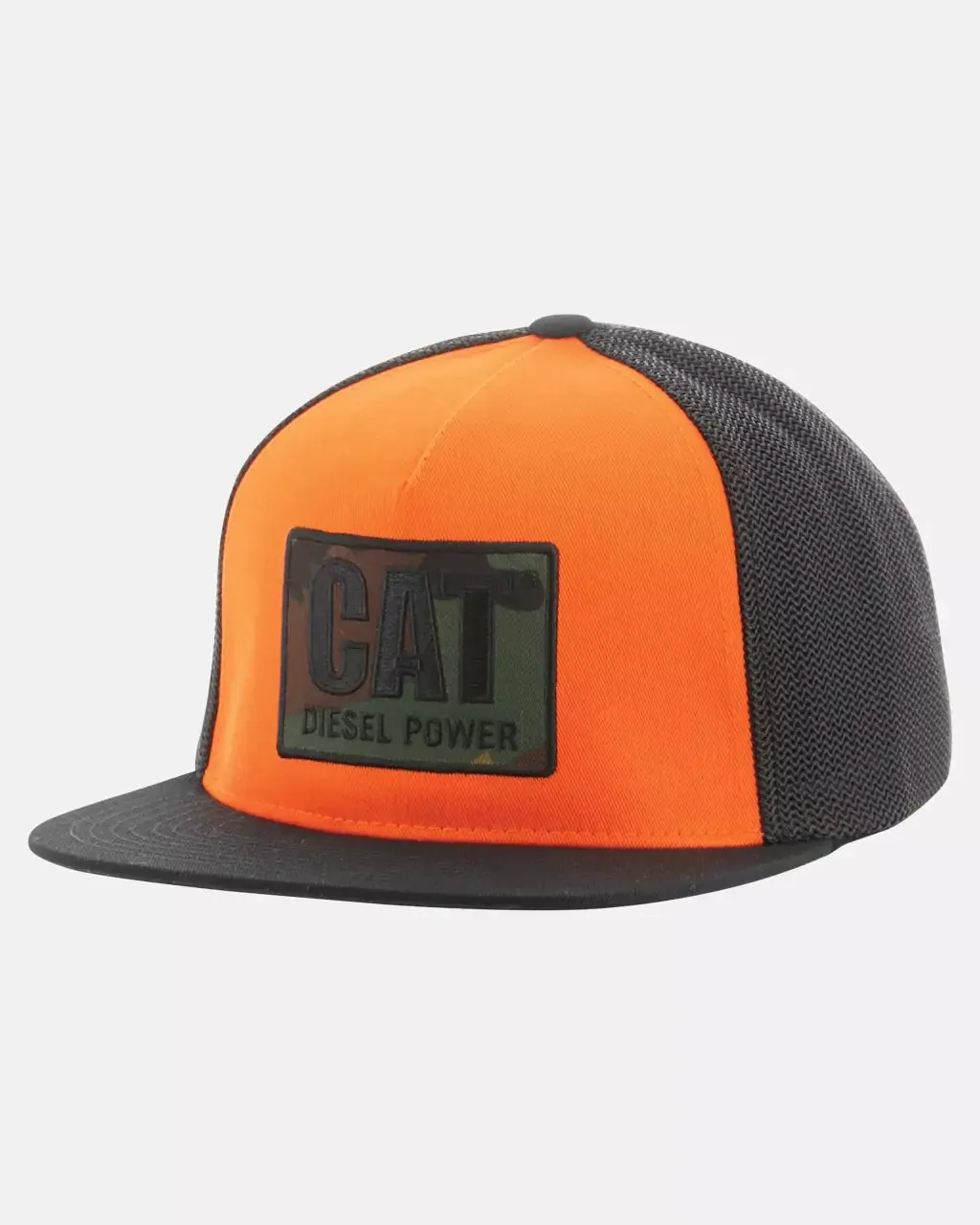 CAT Men's Diesel Power Flat Bill Cap sold by Work World product image thumbnail 4