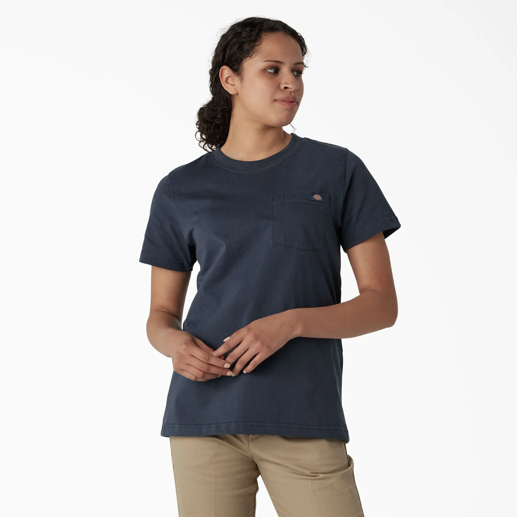 Dickies Women's Heavyweight Short Sleeve Pocket T-Shirt sold by Work World