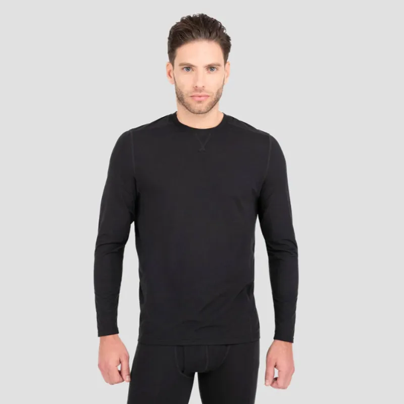 Terramar Men's Transport® Lightweight Performance Long Sleeve Crew Top sold by Work World