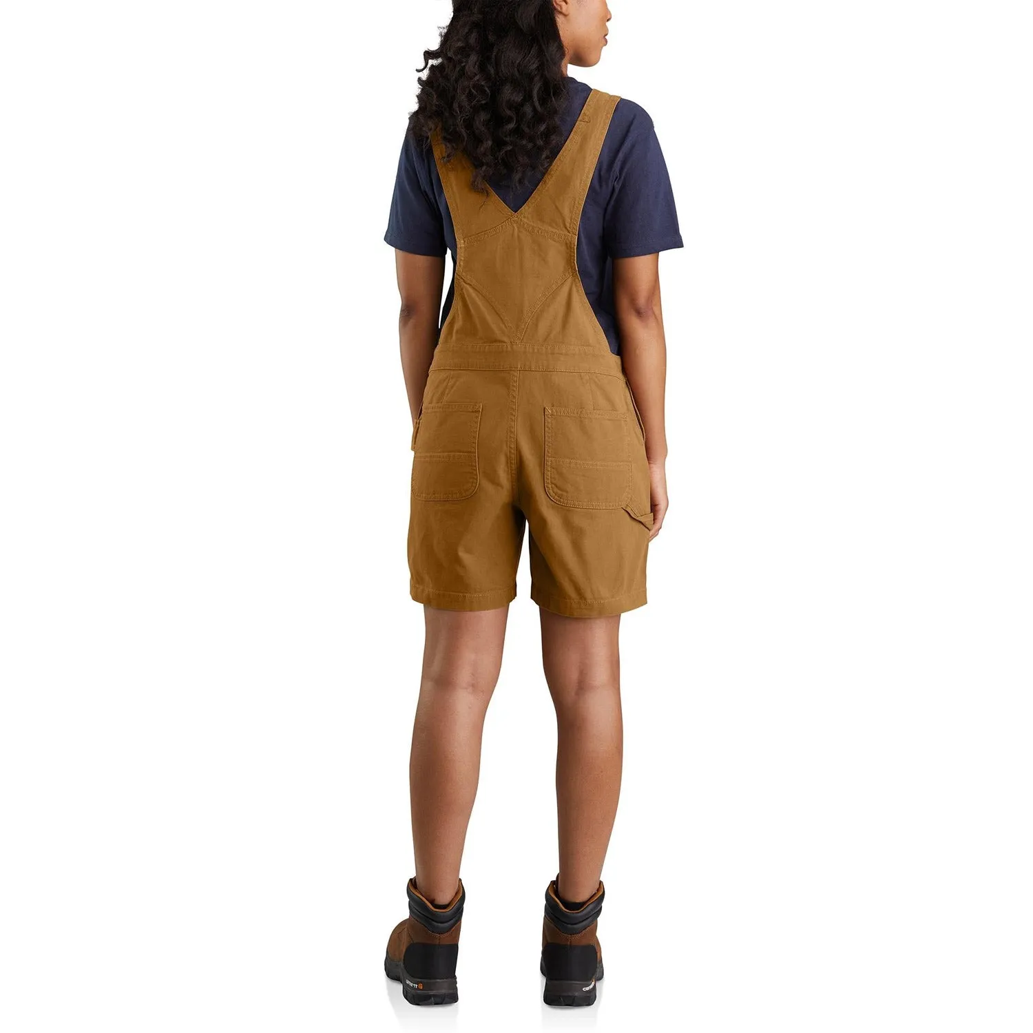Carhartt Women's Rugged Flex Canvas Shortall sold by Work World product image thumbnail 2