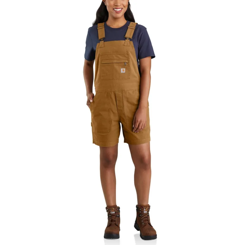 Carhartt Women's Rugged Flex Canvas Shortall sold by Work World