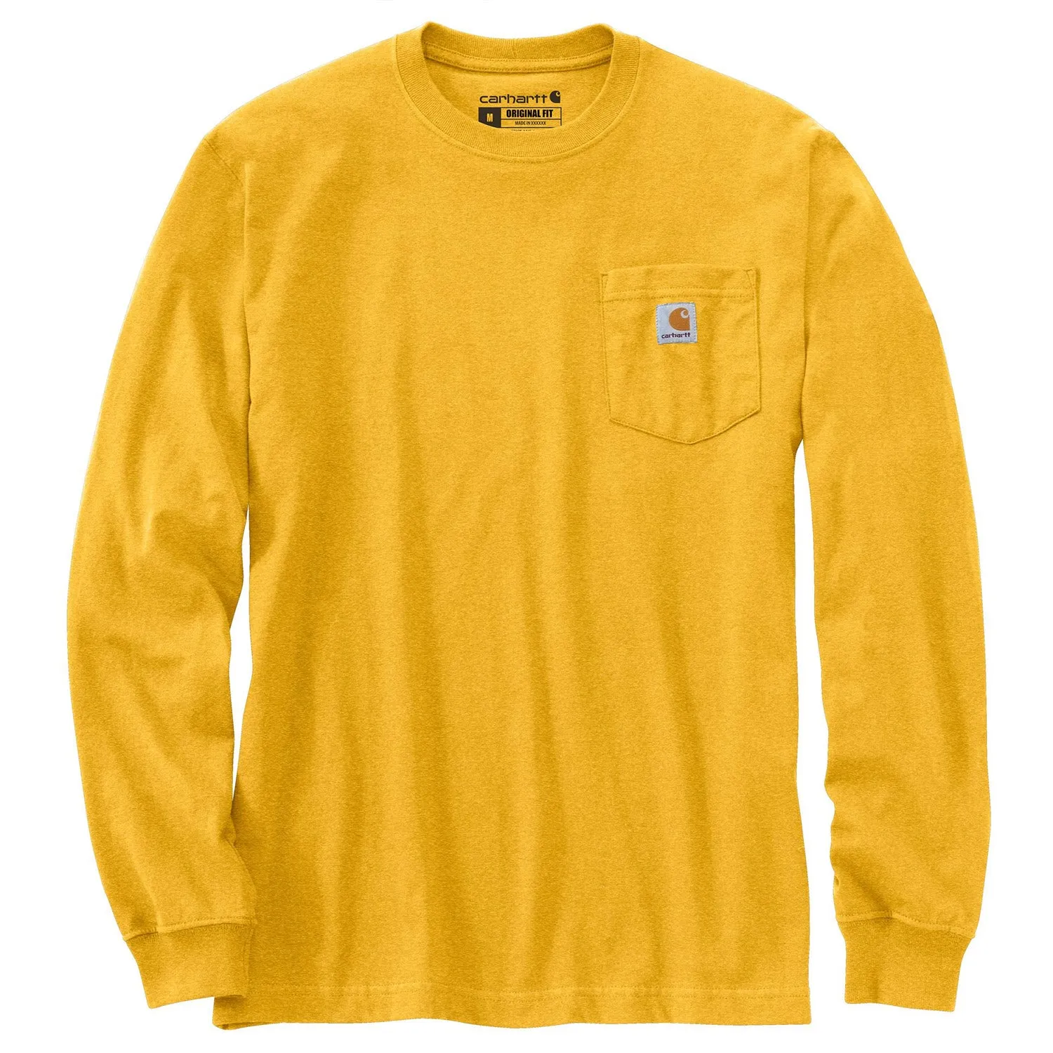 Carhartt Men's Long Sleeve Pocket T-Shirt_Honeycomb Heather sold by Work World product image thumbnail 2