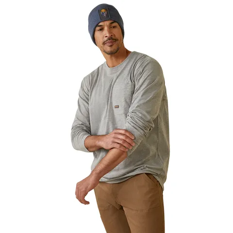 Ariat Men's Rebar Workman Patches Long Sleeve T-Shirt sold by Work World product image thumbnail 4